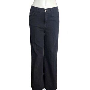 FRAME BLACK LE PIXIE PALAZZO WIDE LEG JEANS (27)